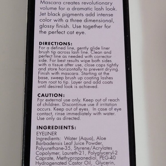 KRISTOFER BUCKLE - Stunt Double Dual Ended Mascara eyeliner set - Picture 10 of 14